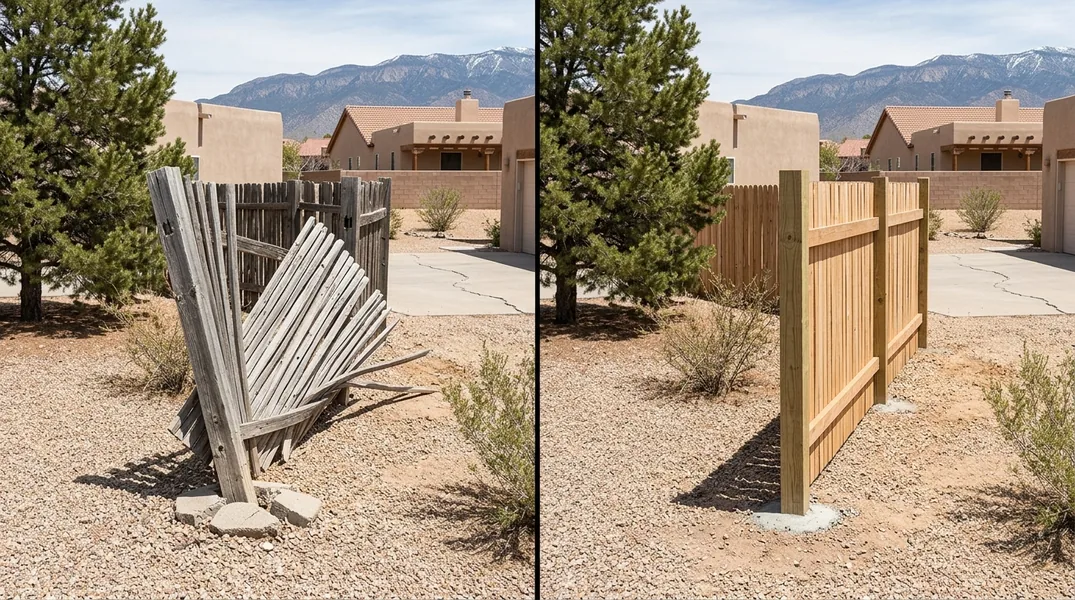 Result fence in Albuquerque - Albuquerque Fence Company
