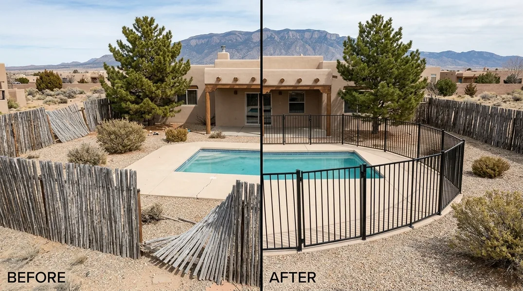 Result fence in Albuquerque - Albuquerque Fence Company
