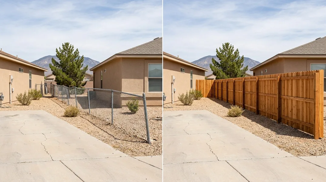 Result fence in Albuquerque - Albuquerque Fence Company